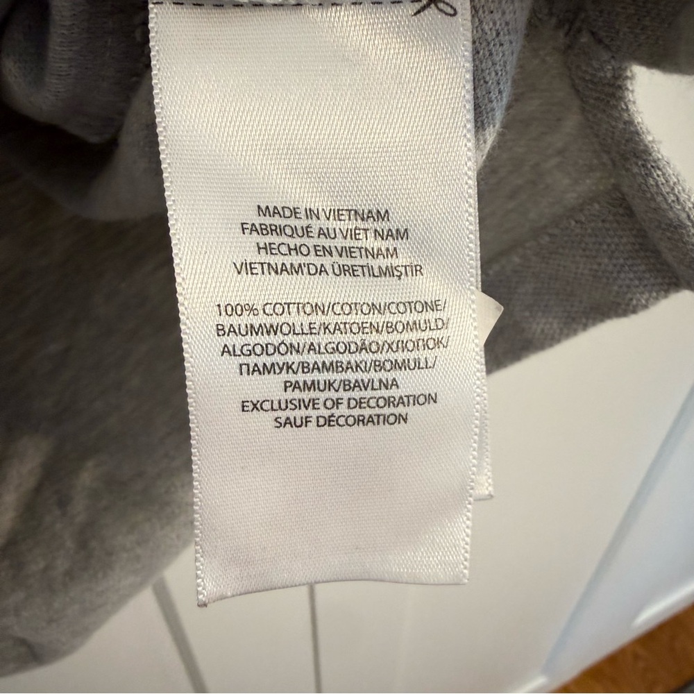 Polo Ralph Lauren Women’s Medium Gray Bear Logo Mesh Polo Dress - Picture 4 of 7
